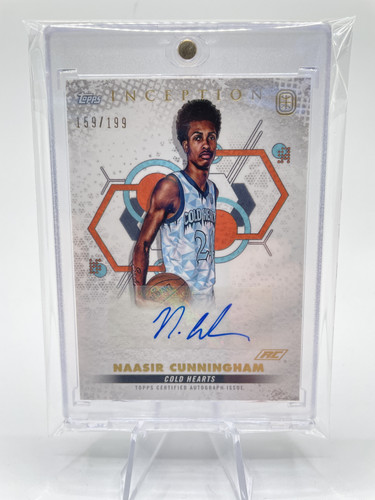 2022 23 Topps OTE Inception Naasir Cunningham Base Rookie Auto 199 (9).1