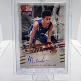 2021 22 Leaf Pro Set Power Naasir Cunningham Bronze Rookie Auto #PM NC1 (5)