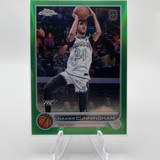 2022 23 Topps OTE Chrome Naasir Cunningham Green Refractor 75 Blue 99 150 (6)