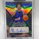 2022 23 Leaf Exotic Naasir Cunningham Prismatic Fish Rookie Auto 22 (1)
