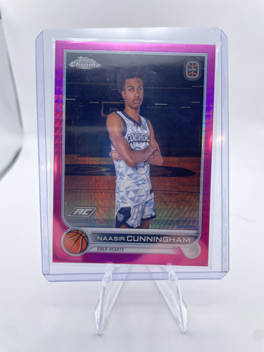 2022 23 Topps OTE Chrome Naasir Cunningham Pink Refractor 150 (1).1