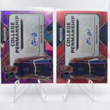 2023 24 Panini Prizm DP Omaha Biliew Purple Ice Auto 99 Red 149 + Hyper Prizm (2)