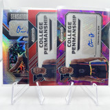 2023 24 Panini Prizm DP Omaha Biliew Purple Ice Auto 99 Red 149 + Hyper Prizm (1)