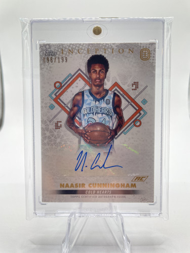 2022 23 Topps OTE Inception Naasir Cunningham Base Rookie Auto 199 (11).1
