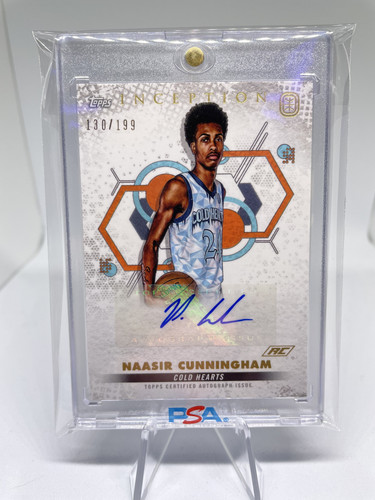 2022 23 Topps OTE Inception Naasir Cunningham Base Rookie Auto 199 (5).1