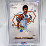 2022 23 Topps OTE Inception Naasir Cunningham Base Rookie Auto 199 (5)