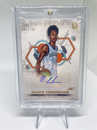 2022 23 Topps OTE Inception Naasir Cunningham Base Rookie Auto 199 (3).1