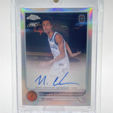 2022 23 Topps OTE Chrome Naasir Cunningham Refractor Rookie Auto (1)