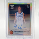 2022 23 Topps OTE Chrome Naasir Cunningham Refractor Rookie Auto (6)