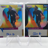2022 23 Leaf Vivid Omaha Biliew White Prizm Rookie Auto 25 + Black 20 Red 35 (2)
