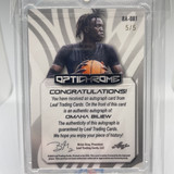 2022 23 Leaf Optichrome Omaha Biliew Red White Blue Prizm Rookie Auto 5 (2)
