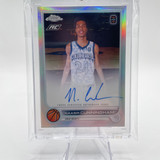 2022 23 Topps OTE Chrome Naasir Cunningham Refractor Rookie Auto (8)
