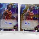 2023 24 Bowman U Best Omaha Biliew Gold Refractor Auto 50 + 125 &amp; Chrome Auto (2)