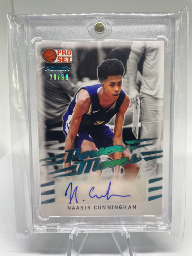 2021 22 Leaf Pro Set Power Naasir Cunningham Platinum Rookie Auto 99 (1).1