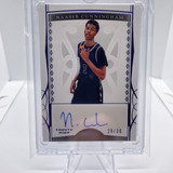 2022 23 Leaf Trinity Naasir Cunningham Blue Foil Rookie Auto 30 (1)