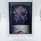 2022 23 Leaf Trinity Naasir Cunningham Black Gold Rookie Auto 11 (1)