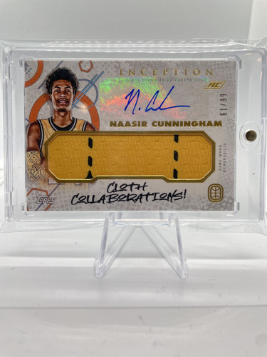 2022 23 Topps OTE Inception Naasir Cunningham Collaboration RC Patch Auto 99 (1).1