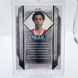 2021 22 Leaf Metal Portrait Naasir Cunningham Orange Prizm Rookie Auto 15 (2)