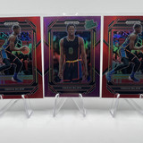 2023 24 Panini Prizm Draft Picks Omaha Biliew Purple 75 + Red Prizm (x2) 199 (1)