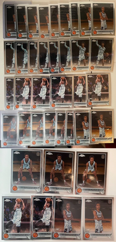 2022 23 Topps OTE Chrome Naasir Cunningham Rookie Base Set (x38)