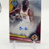 2023 24 Bowman U Best Omaha Biliew Gold Refractor Auto 50 + 125 &amp; Chrome Auto (4)