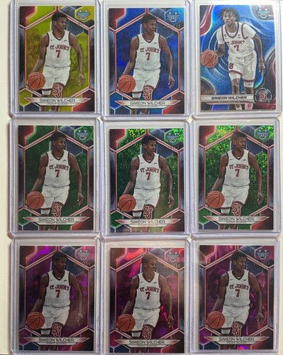 2023 24 Bowman U Best Simeon Wilcher Yellow Refractor 75 Green 99 100 Set (9) (1).1