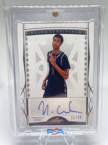 2022 23 Leaf Trinity Naasir Cunningham Silver Rookie Auto 49 (1).1