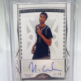 2022 23 Leaf Trinity Naasir Cunningham Silver Rookie Auto 49 (1)