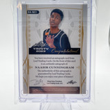 2022 23 Leaf Trinity Naasir Cunningham Platinum Holo Rookie Auto 25 (2)