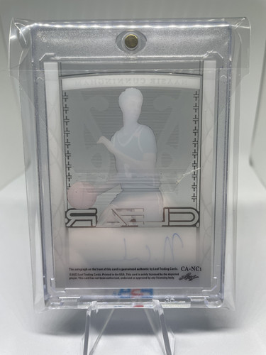 2022 23 Leaf Trinity Clear Naasir Cunningham Gold Rookie Auto 35 (2).1