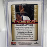 2021 22 Leaf Pro Set Power Naasir Cunningham Bronze Rookie Auto #PM NC1 (8)