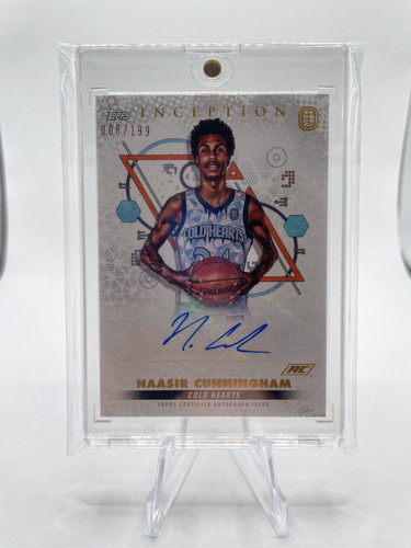 2022 23 Topps OTE Inception Naasir Cunningham Base Rookie Auto 199 (15).1