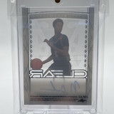 2022 23 Leaf Trinity Clear Naasir Cunningham Platinum Holo Rookie Auto 25 (8)