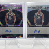 2024 25 Panini Prizm Draft Picks Omaha Biliew Prizm Purple Ice Auto 99 + Auto (1)