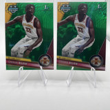2023 24 Bowman University Chrome Omaha Biliew Green 99 Blue 199 Aqua 150 (x5) (6)