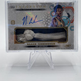 2022 23 Topps OTE Inception Naasir Cunningham Rookie Game Ball Relic Auto 5 (1)