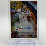 2024 25 Bowman University Best Simeon Wilcher Gold Refractor Auto 50 (1)