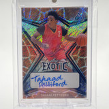 2022 23 Leaf Exotic Tahaad Pettiford Giraffe Prizm Pre Production Proof Auto 11 (1)