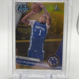 2023 24 Bowman University Chrome Rob Dillingham Gold Refractor Rookie 50 (1)
