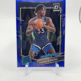 2023 24 Donruss Optic Leonard Miller Blue Seismic Prizm Rated Rookie 249 (1)