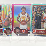 2023 24 Topps McDonald's Chrome DJ Wagner Pink 150 + Isaiah Collier Aqua 299 (1)