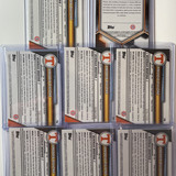 2023 24 Bowman U Chrome Freddie Dilione Gold Refractor 50+ Blue 199 Aqua 299 (x7) (2)