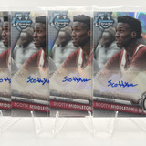 2023 24 Bowman U Chrome Scotty Middleton Wave Refractor Auto 199 250 Set (x4) (1)