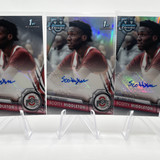 2023 24 Bowman U Chrome Scotty Middleton Wave Refractor Auto 199 250 Set (x4) (2)