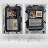 2023 24 Panini Prizm Draft Kobe Bufkin Purple Prizm 75 + Choice 88 Set (x6) (4)