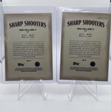 2023 24 Bowman U Chrome Ron Holland Sharpshooters Wave Refractor 150 + Base (2)