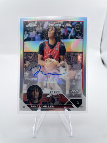 2023 24 Topps OTE Chrome Jahari Miller Rookie Refractor Auto (1).1