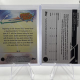 2023 24 Topps Chrome Scottie Barnes Green Refractor 99 + Coast to Coast Insert (2)
