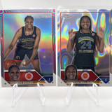 2023 24 Topps McDonald's Chrome Madison Booker Swirl 175 Mikaylah Williams 299 (1)