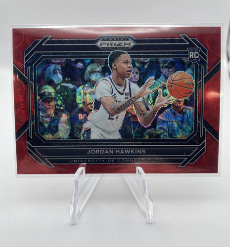 2023 24 Panini Prizm Draft Picks Jordan Hawkins Choice Red 88 Blue 99 Set (x7) (4).1
